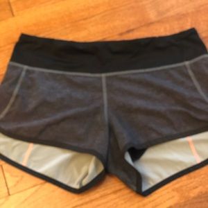 Lululemon run speed shorts